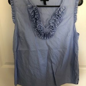 Jcrew light blue blouse